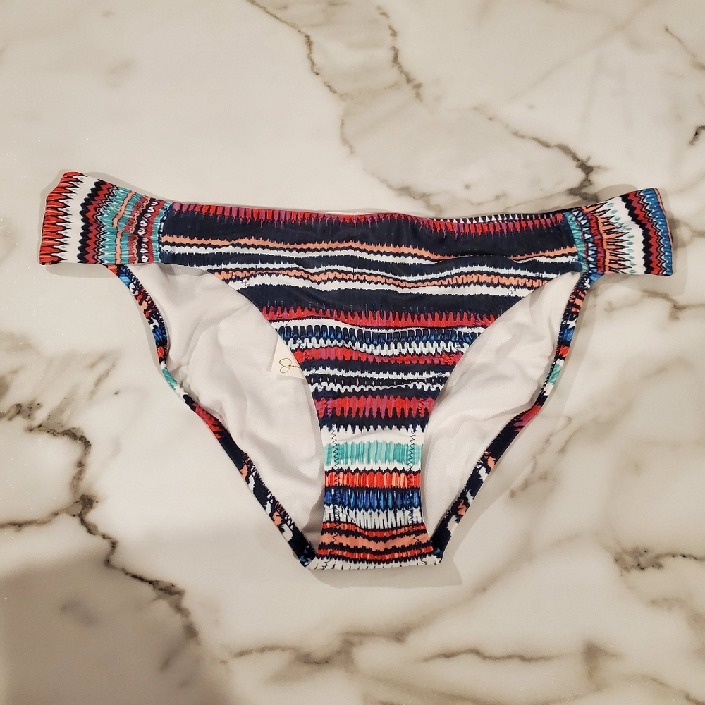 Jessica Simpson Bikini Bottoms SZ L  NWT